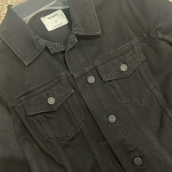 Black denim jacket - Picture 3 of 3